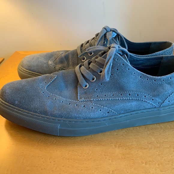 J. shoes Men Warner suede Sneaker Magnet oxford - Picture 1 of 11